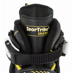 Kolieskové korčule, sada 4V1 34-38 žlté